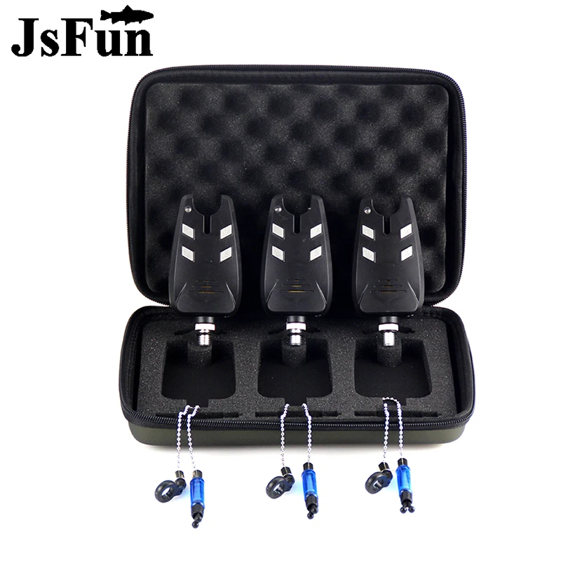 JSFUN 3PCS Carp Fishing Alarm  - огляд і ціна Bite Indicator