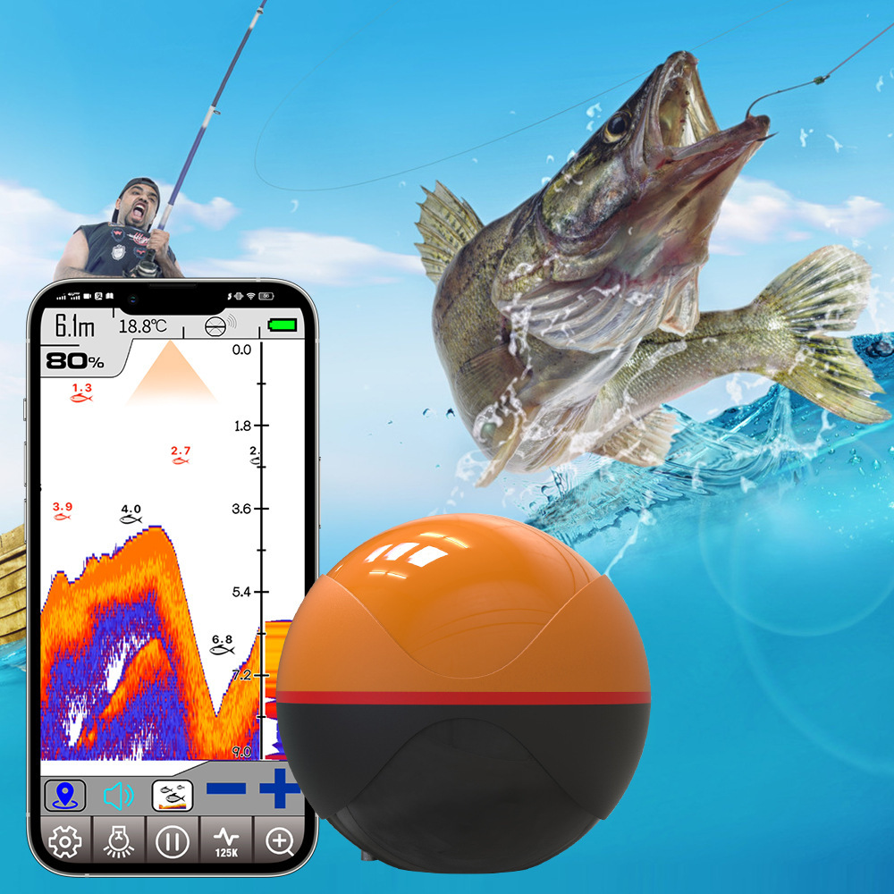 new Dual-Frequency Smart WiFi  - огляд і ціна Fish Finder