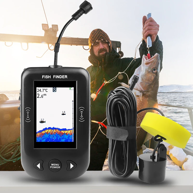 Erchang XF03 Fish Finders 45 D - огляд і ціна Fish Finder Portable