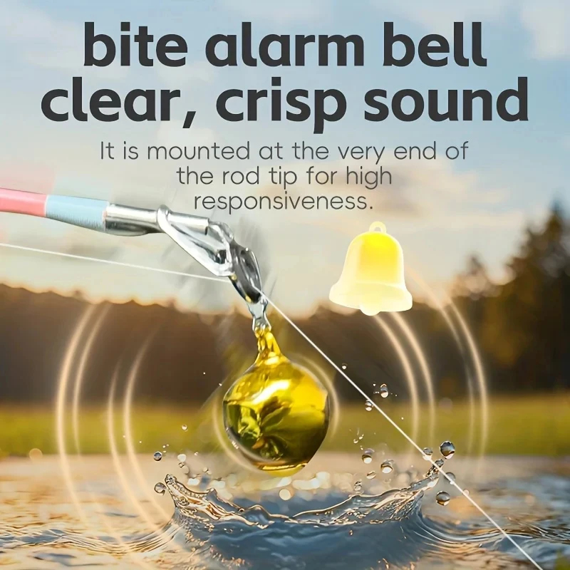 Fishing Bell Bite Alert 5/10pc - огляд і ціна Bite Indicator