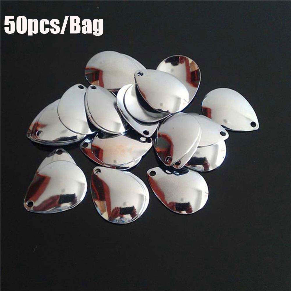 50PCS Silver Smooth Nickel Seq - огляд і ціна Bite Alarm