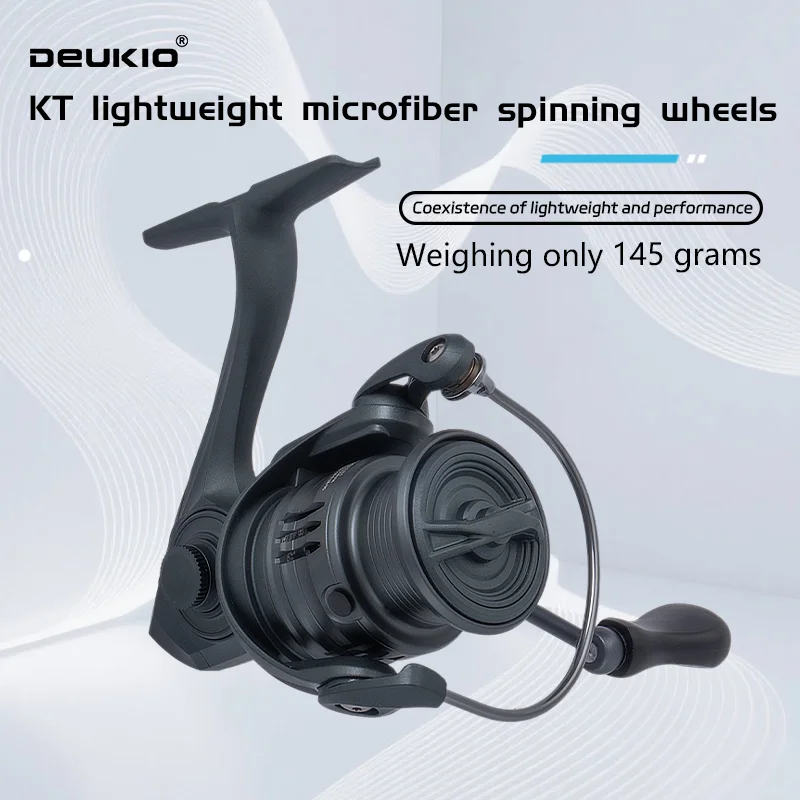 DEUKIO Lightweight Spinning Re - огляд і ціна Abu Garcia Reel Max