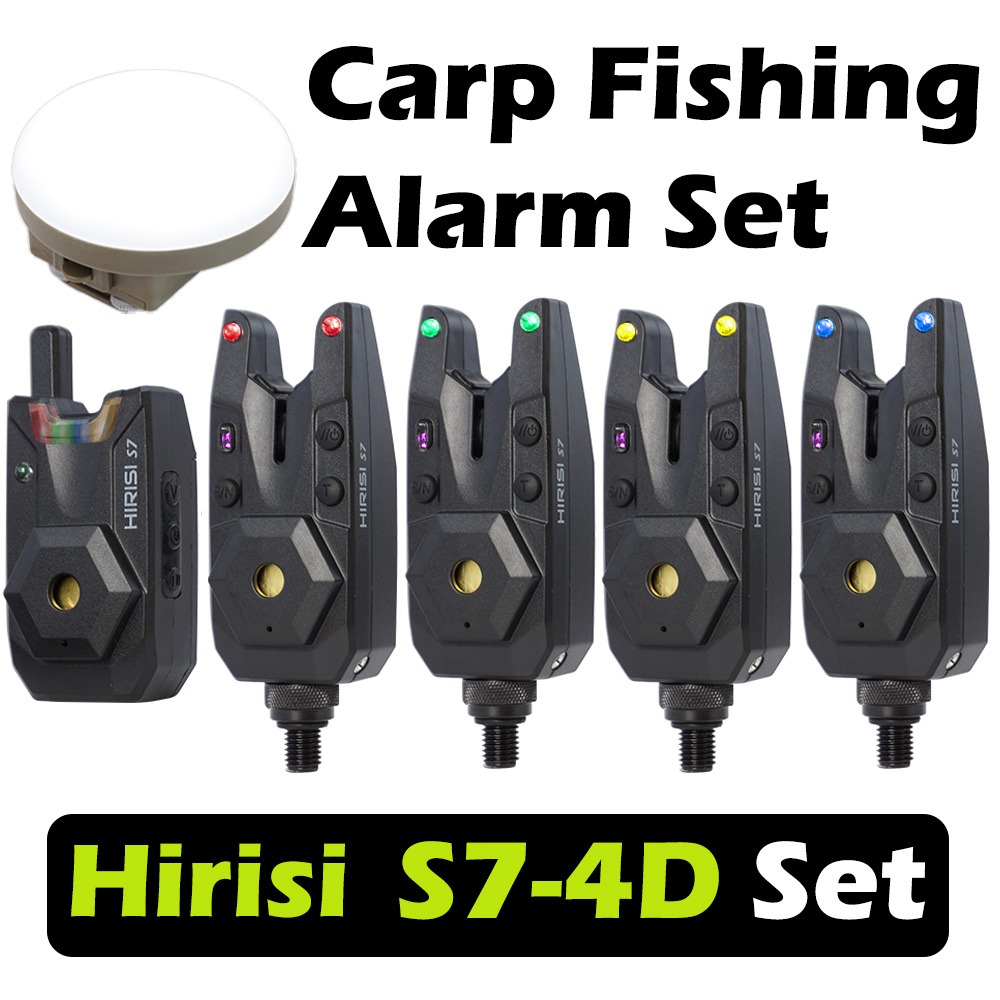 Hirisi S7-4D Wireless Carp Fis - огляд і ціна Bite Alarm