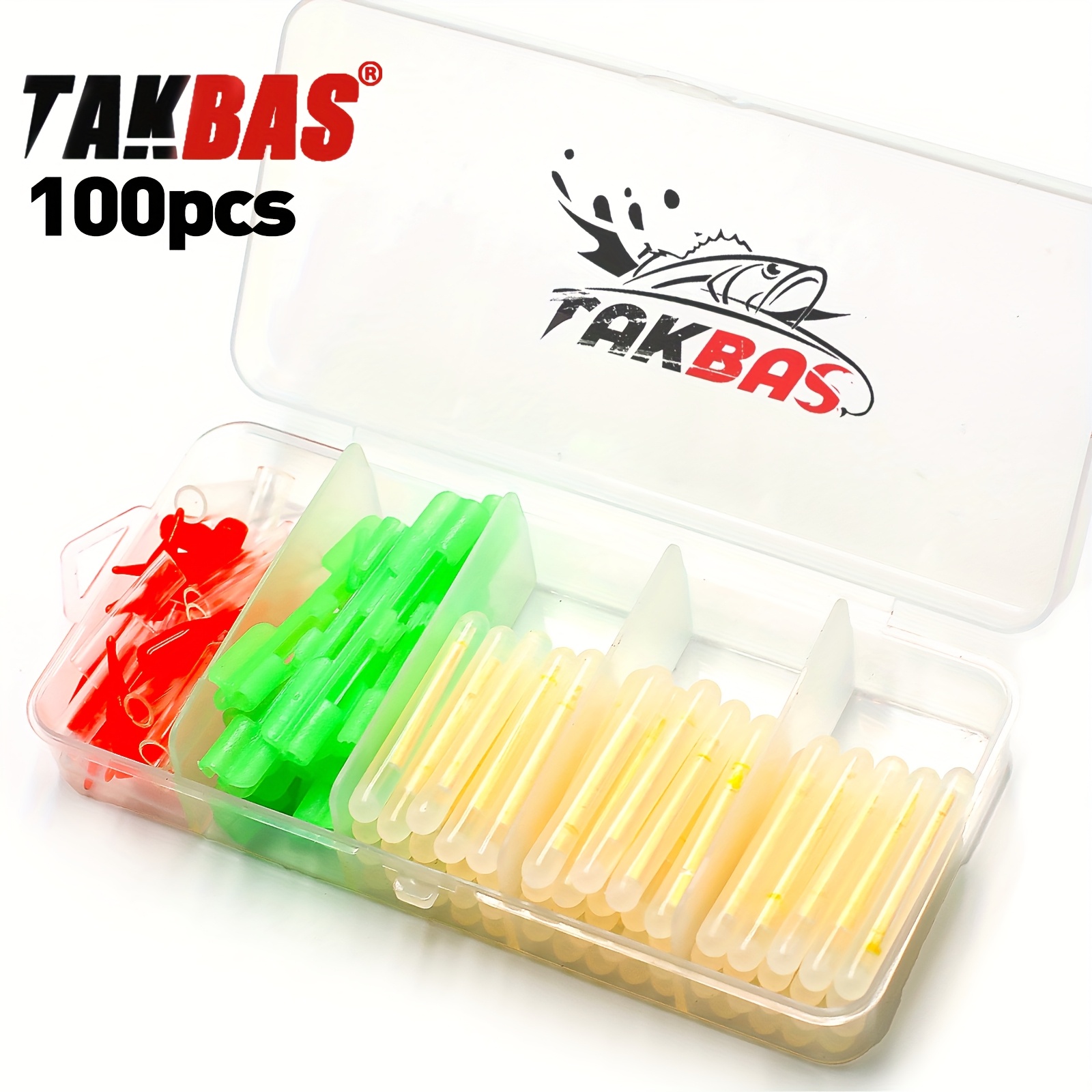 100PCS Fishing Glow Sticks Set - огляд і ціна Bite Alarm